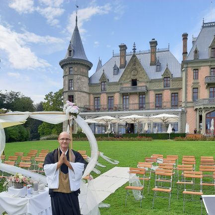 Die Schlosshochzeit - Trauredner Zen Mönch Marcel Reding Schloss Schadau