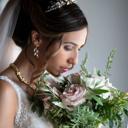 Einzug der Braut bei der Hochzeit -Hochzeitsredner und Trauredner Abt Reding führt durch die freie Trauung am Comer See Palazzo Gallio