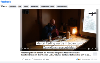3sat.de im Gespräch mit Abt Reding (Zen Mönch) aus der Schweiz