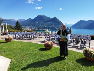 Vater Reding Hochzeitsredner Lugano Principe Leopoldo für ihre freie Trauung