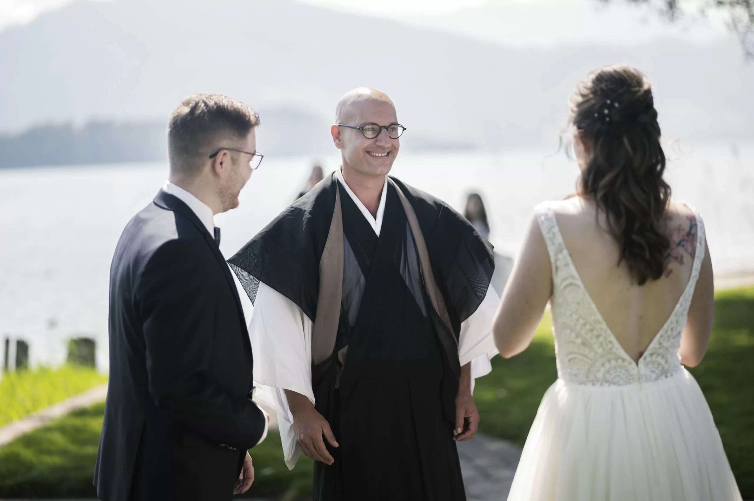 Hochzeitsredner und Trauredner Zen Meister Vater Reding - Hochzeit in der Innerschweiz